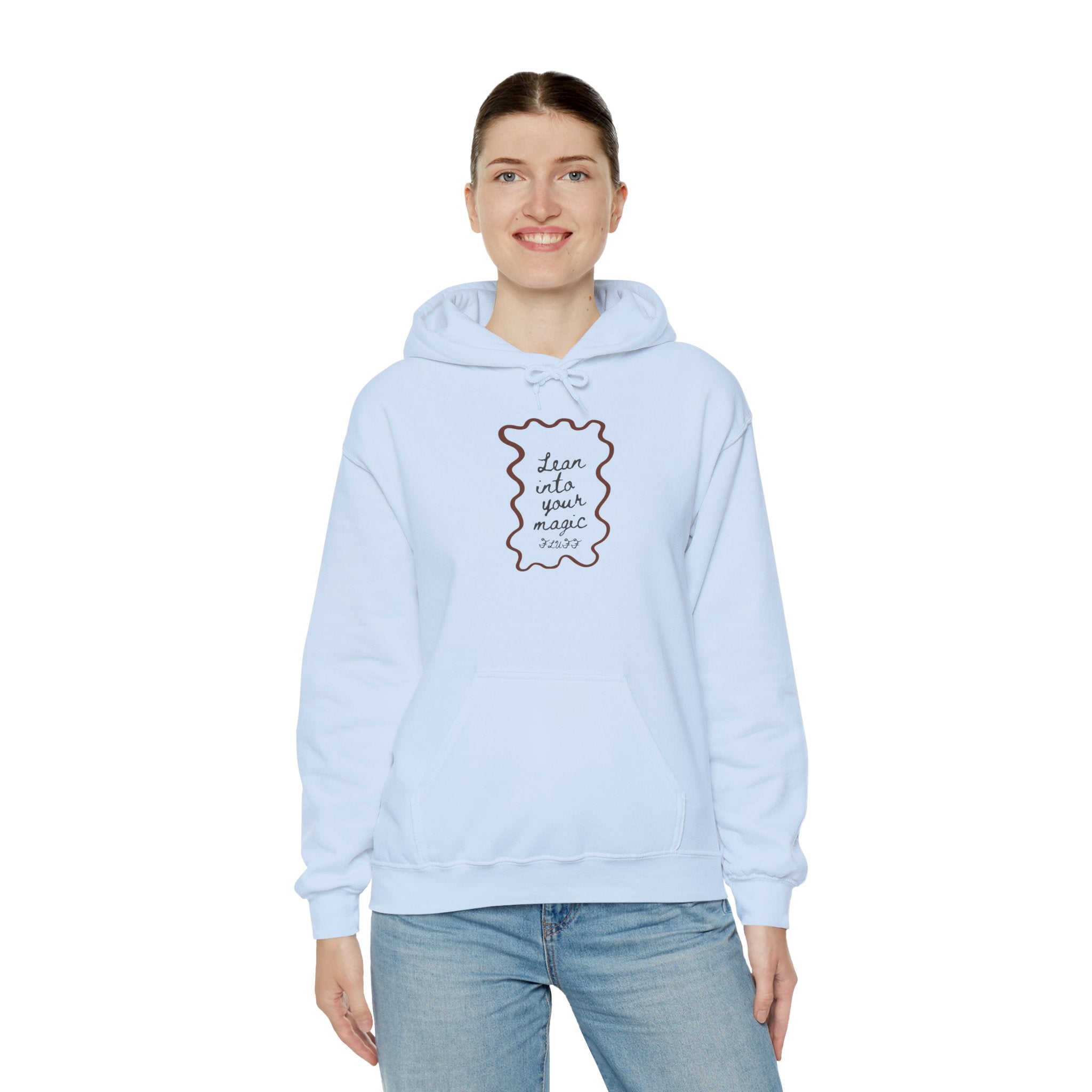 Unisex Hoodie – "Lean Into Your Magic"