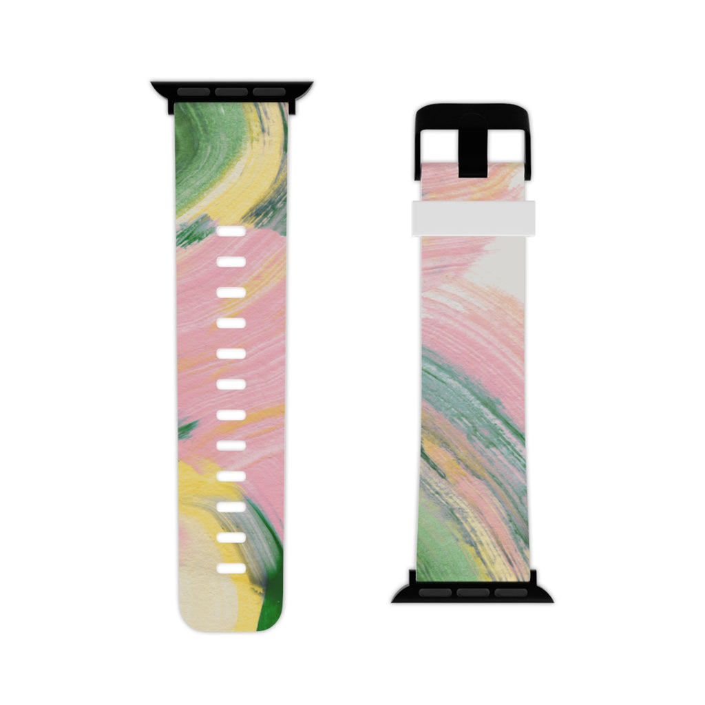 Pastel Brushstroke Apple Watch Band