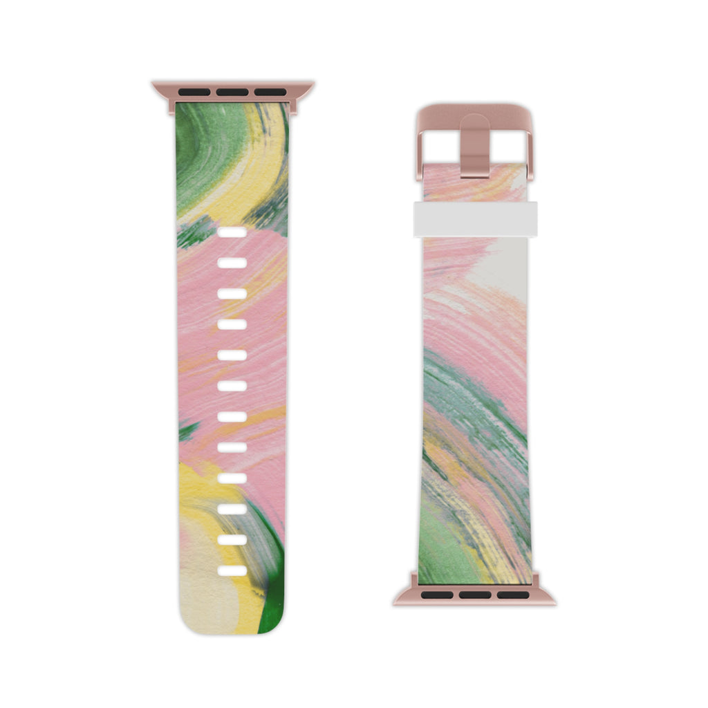 Pastel Brushstroke Apple Watch Band