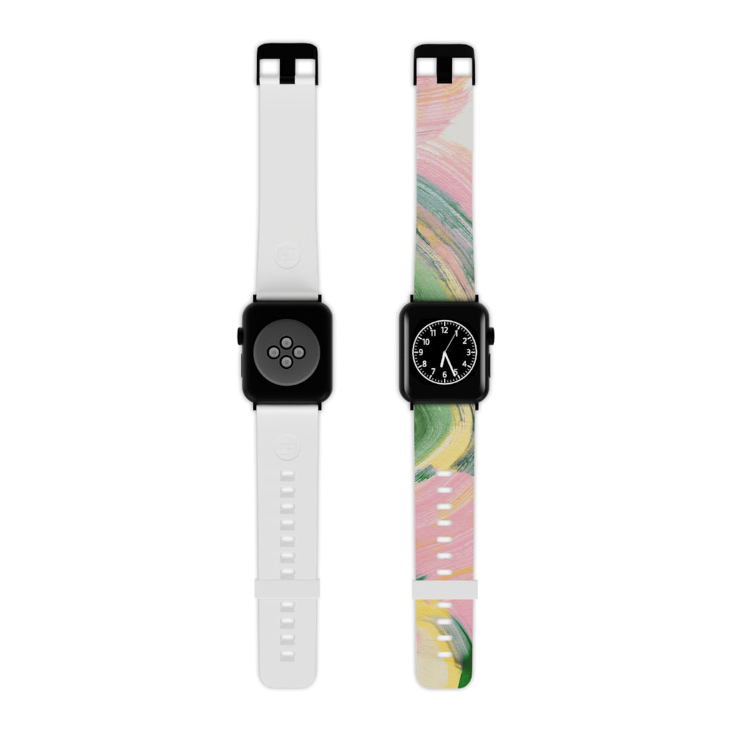 Pastel Brushstroke Apple Watch Band