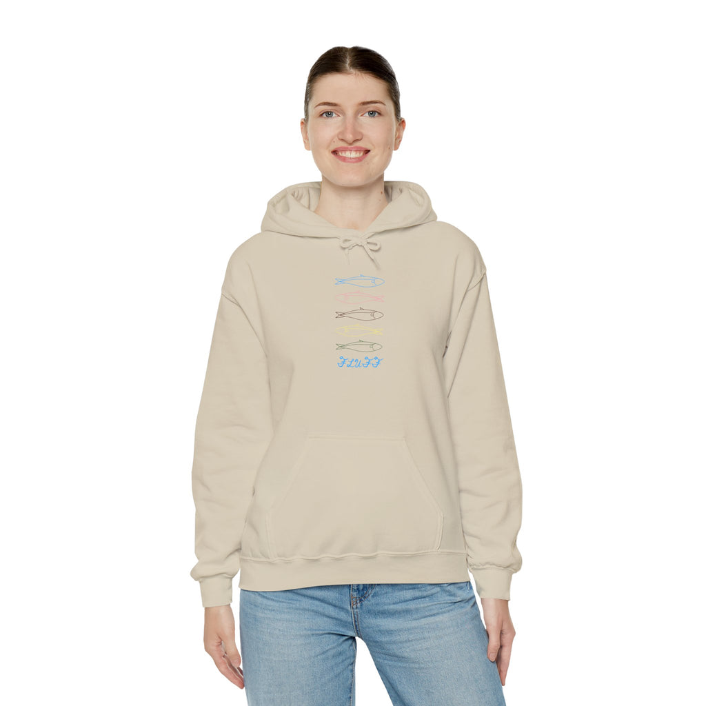 Pastel Fish Unisex Hoodie