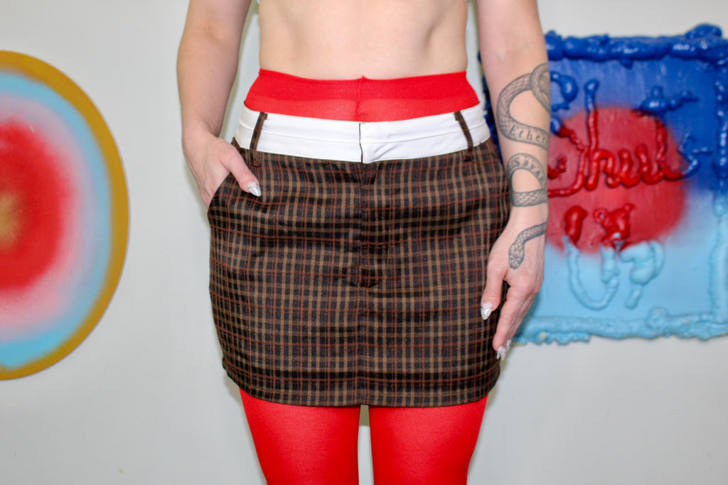 Tartan Mini Skirt