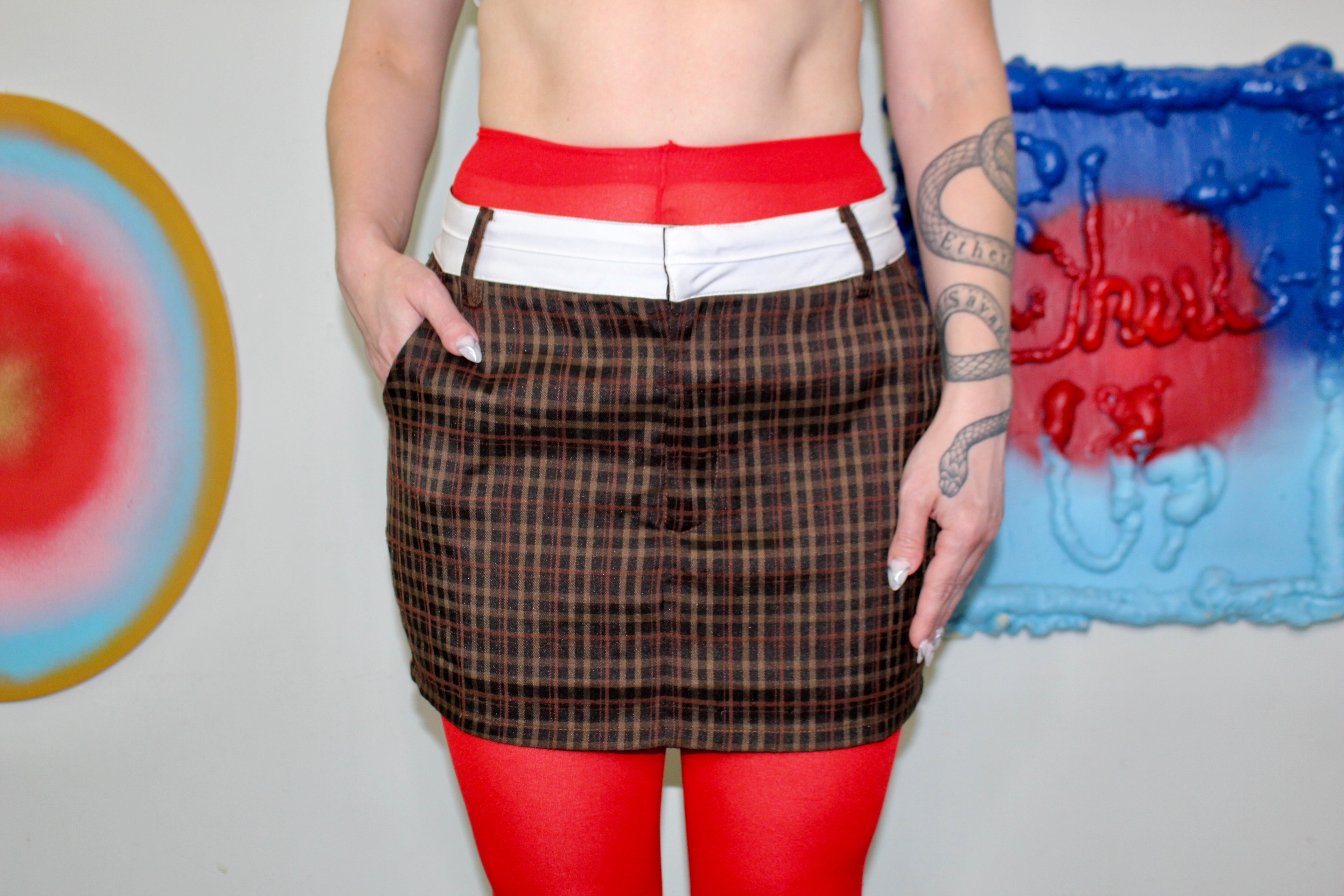 Tartan Mini Skirt