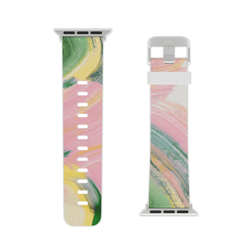 Pastel Brushstroke Apple Watch Band