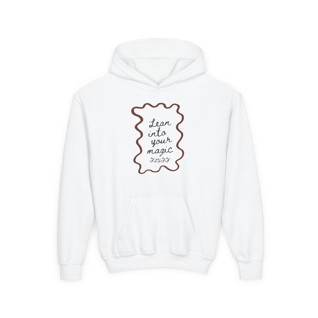 Youth Unisx Hoodie — "Lean Into Your Magic"