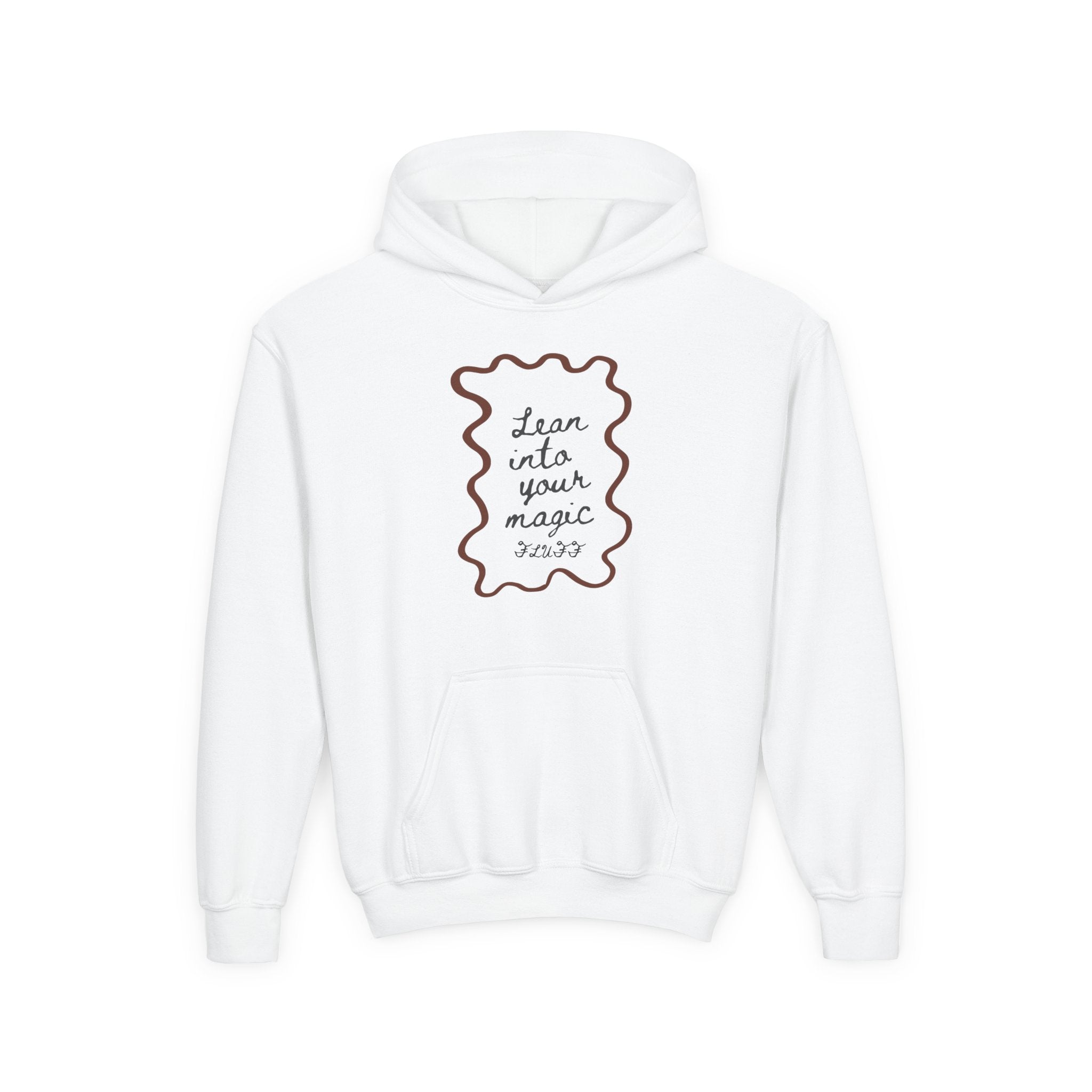 Youth Unisx Hoodie — "Lean Into Your Magic"