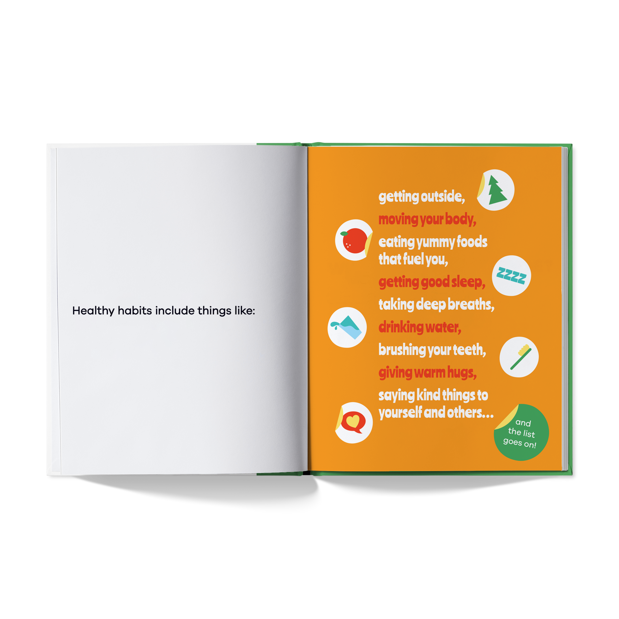 A Kids Book About Healthy Habits