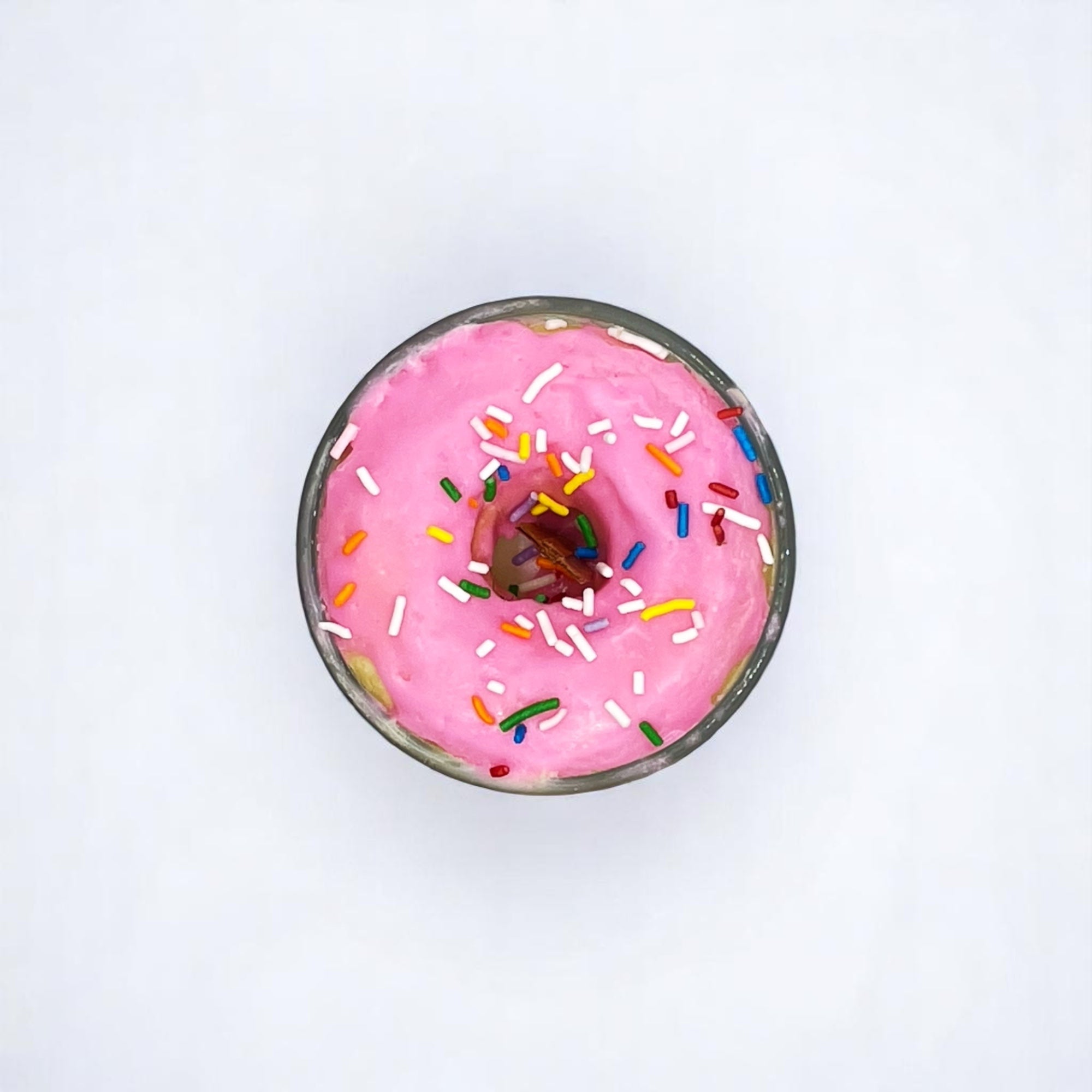 Donut Worry Be Happy Candle