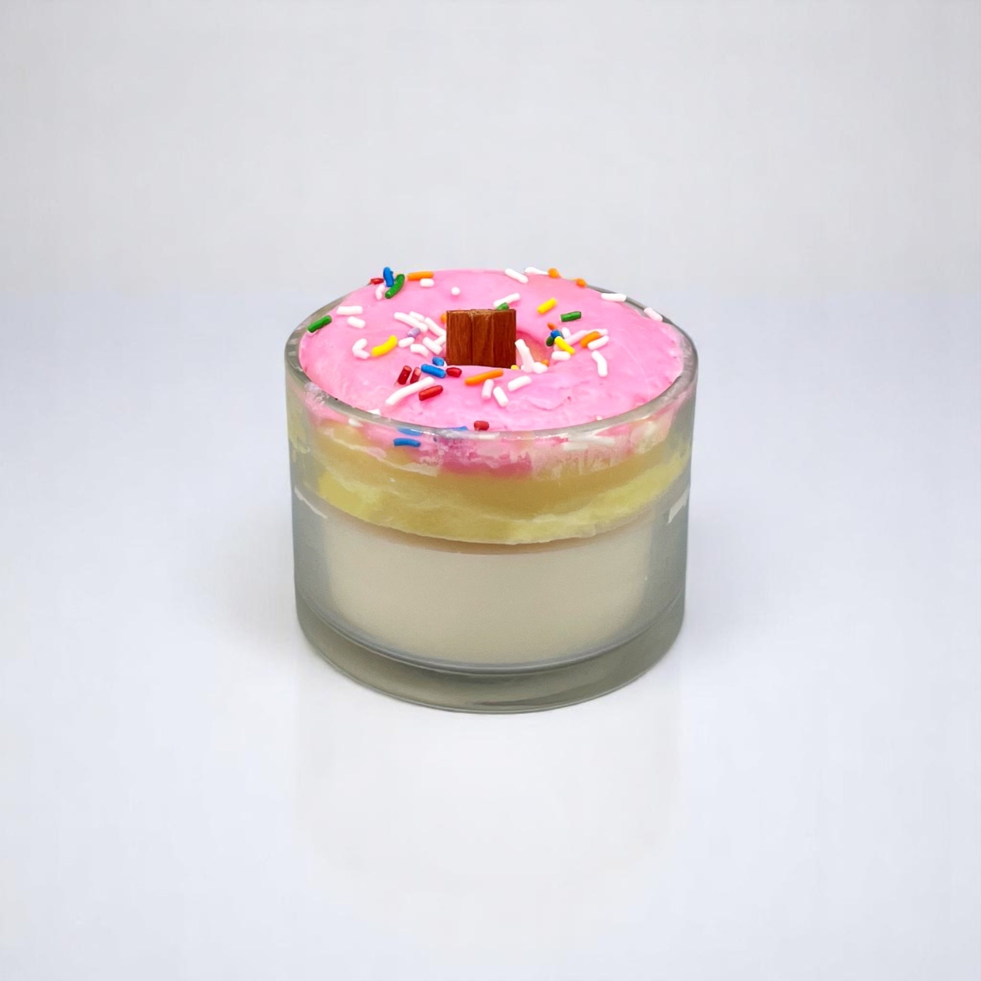 Donut Worry Be Happy Candle