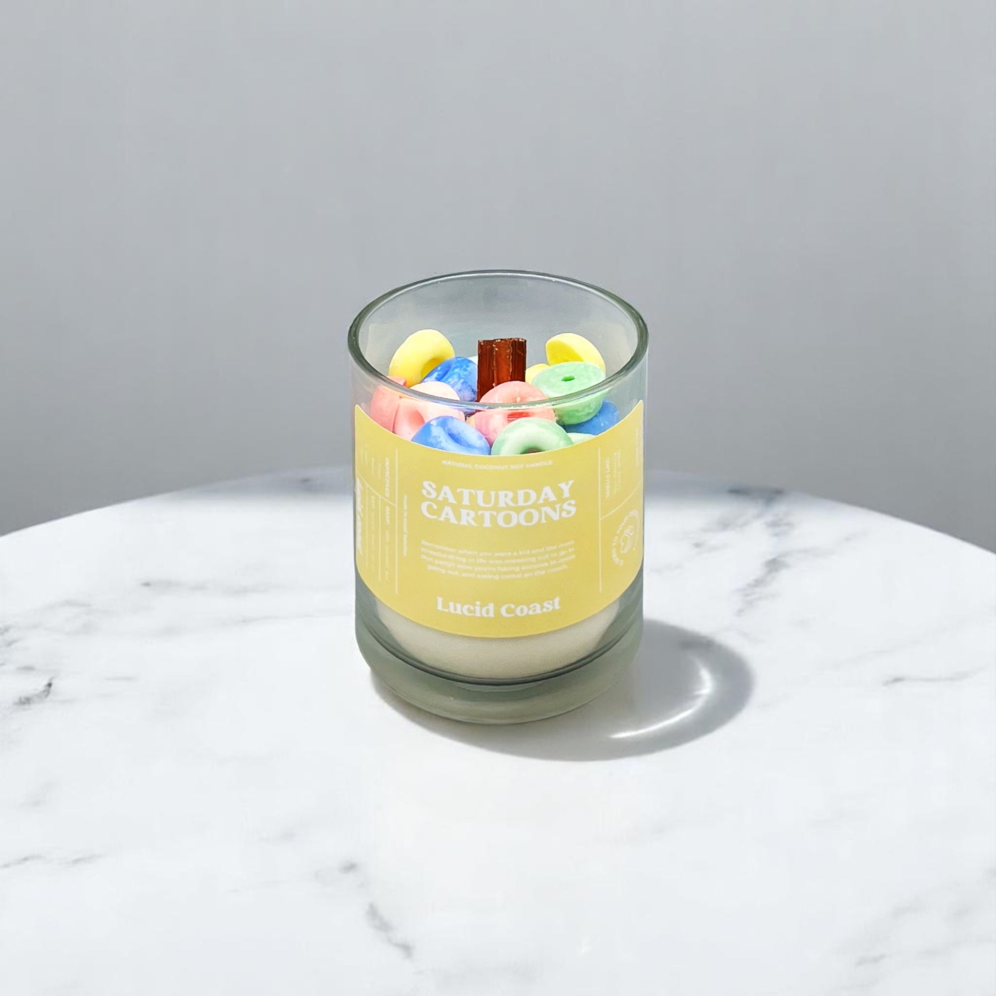 Saturday Cartoons - Fruit Loops Candle