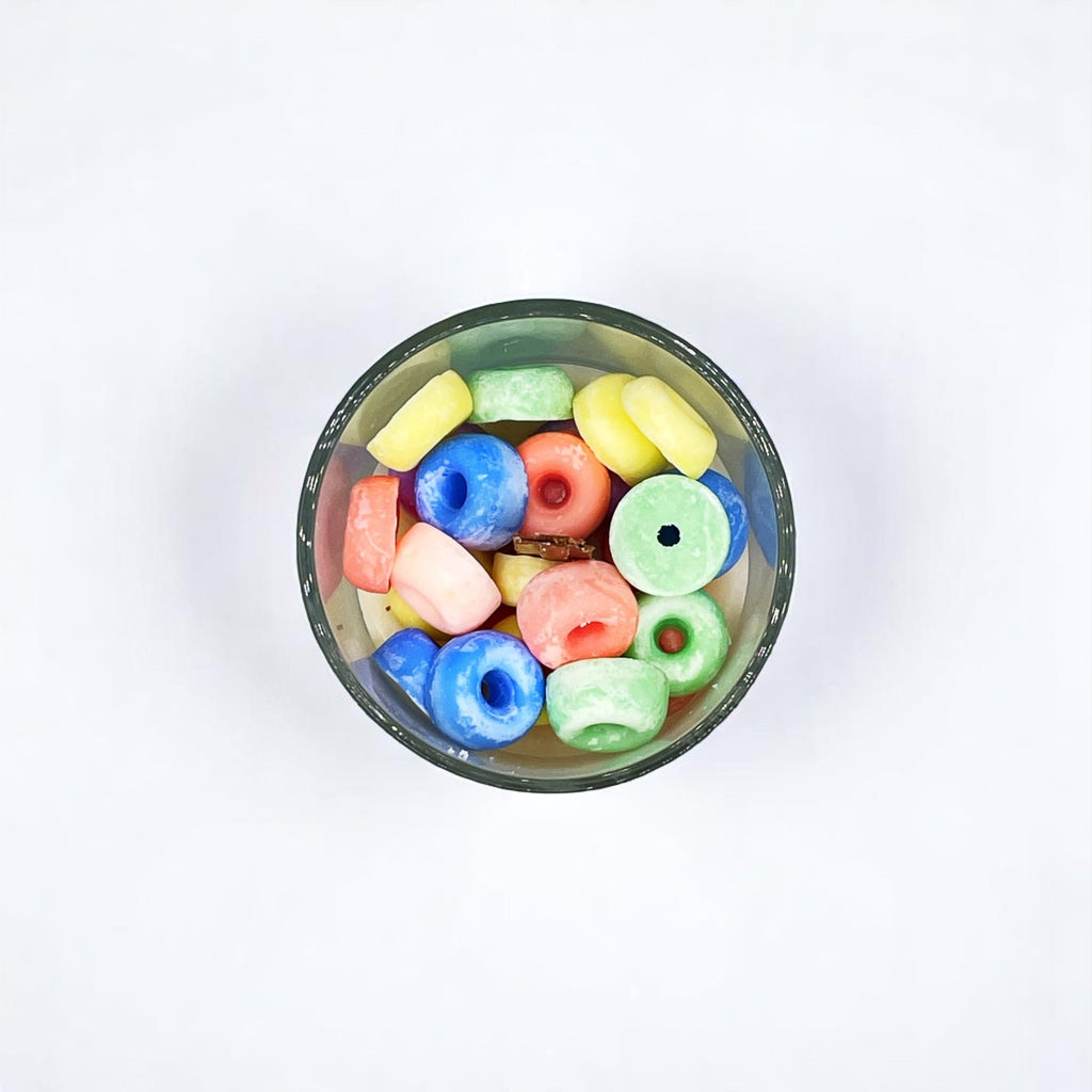 Saturday Cartoons - Fruit Loops Candle
