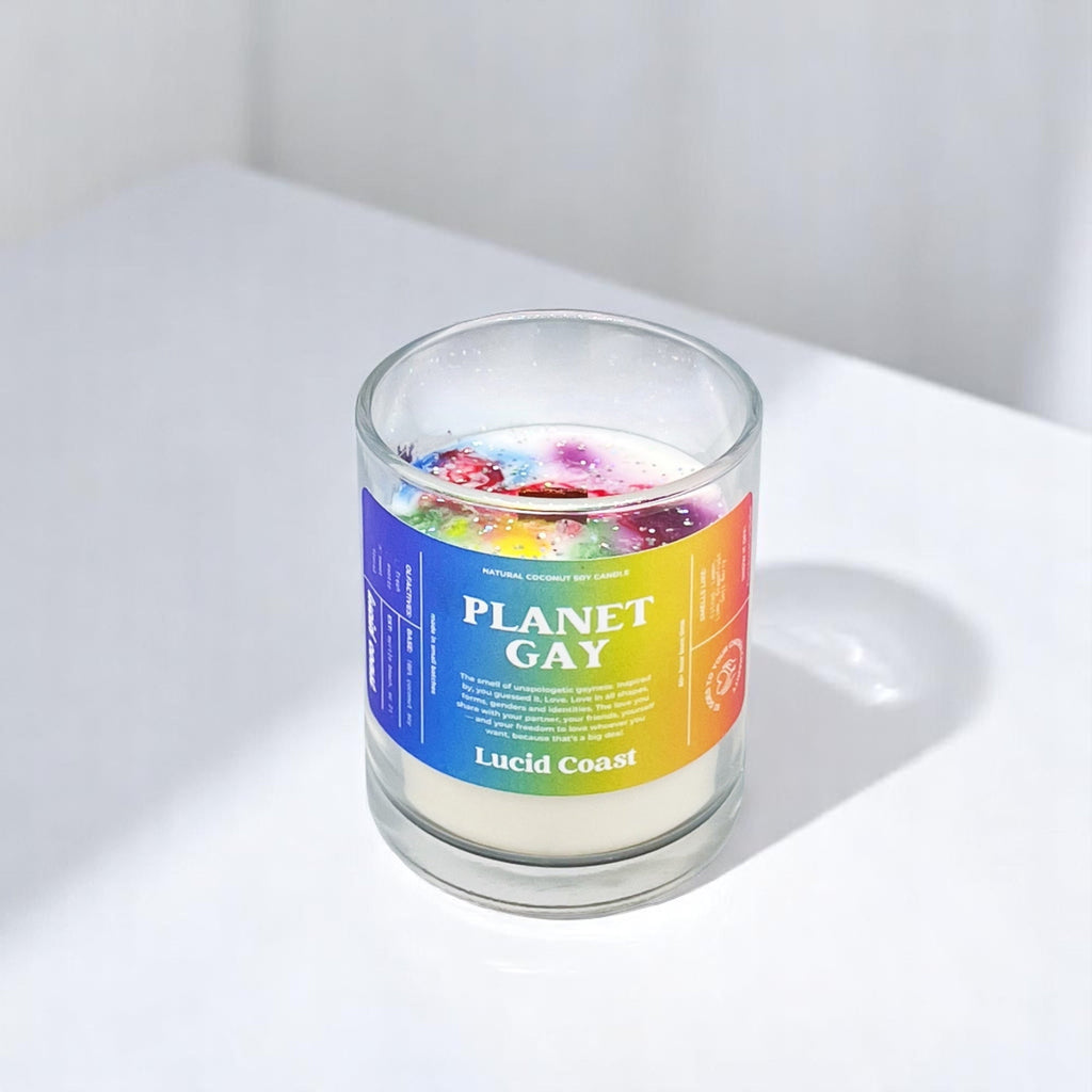 Planet Gay Candle