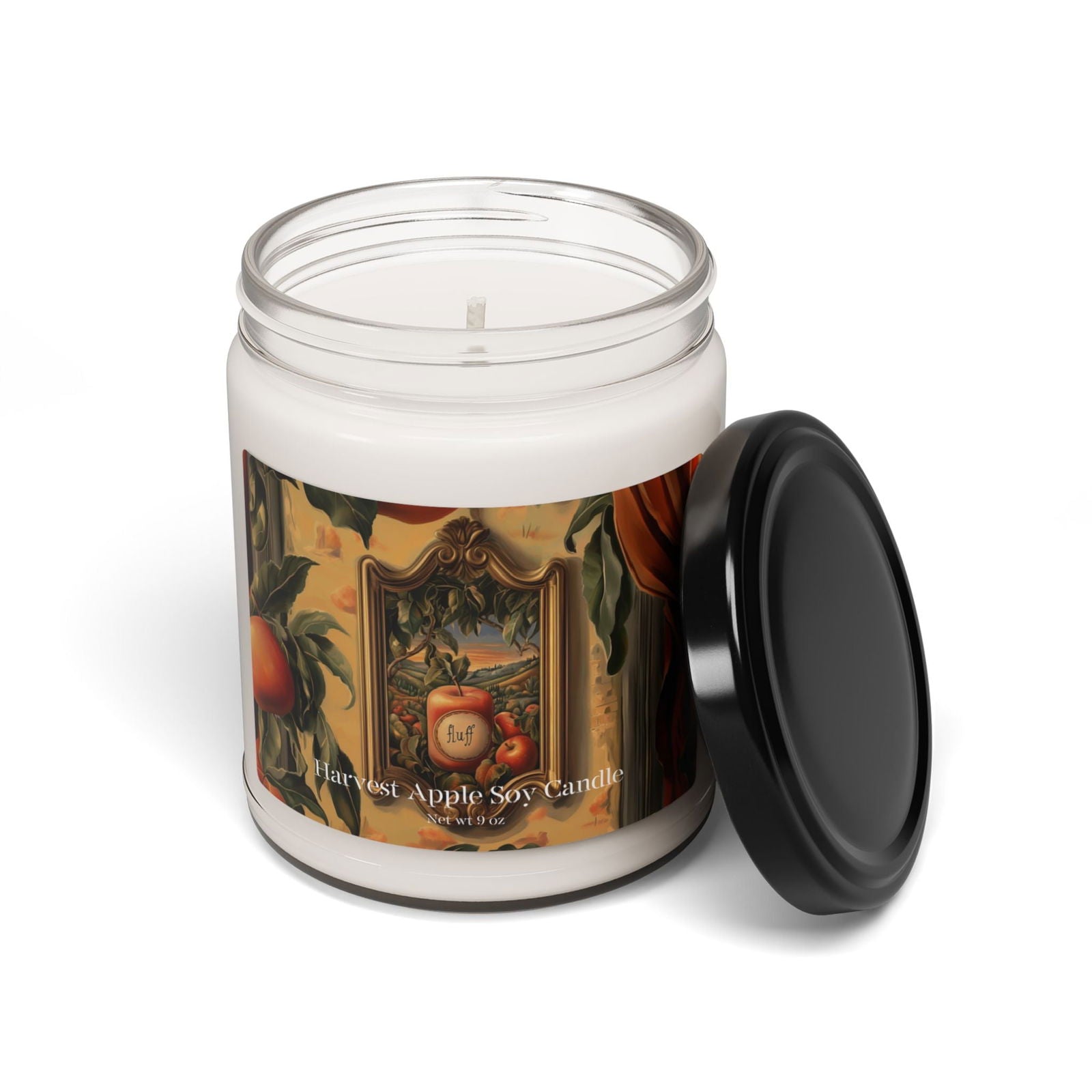 Apple Harvest Soy Candle, 9oz - Fluff - 