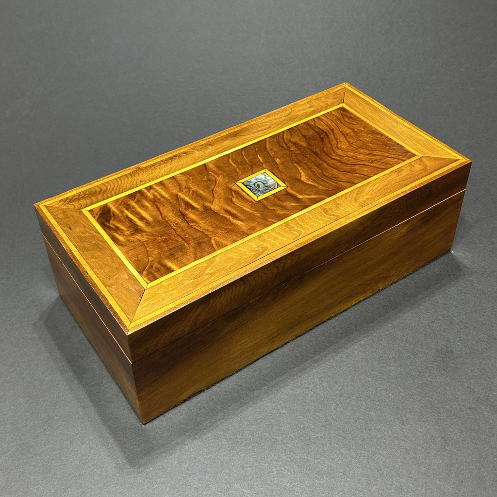 Figured Red Cedar Watch Box B10 by Henry Chapin