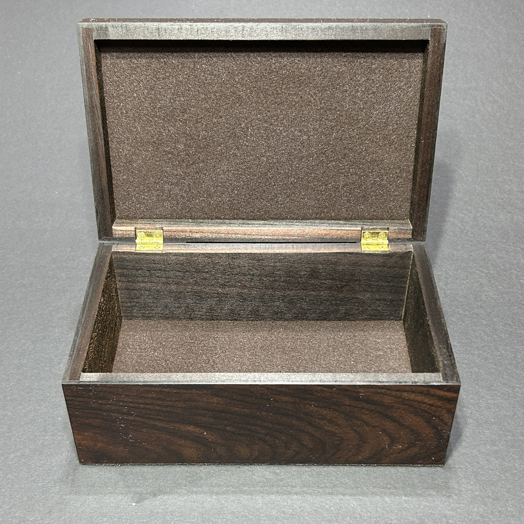 Peruvian Walnut Decorative Box B12 by Henry Chapin