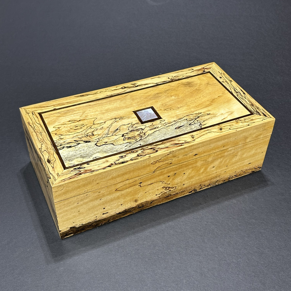 Spalted Tamarind Watch Box B13 (016) by Henry Chapin