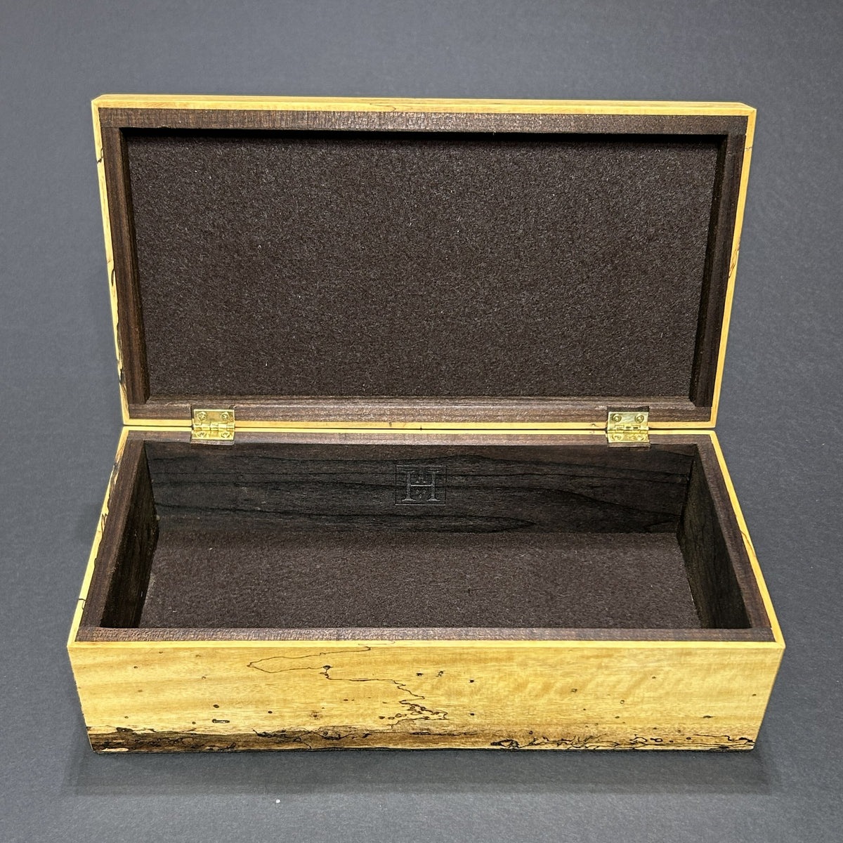 Spalted Tamarind Watch Box B13 (016) by Henry Chapin