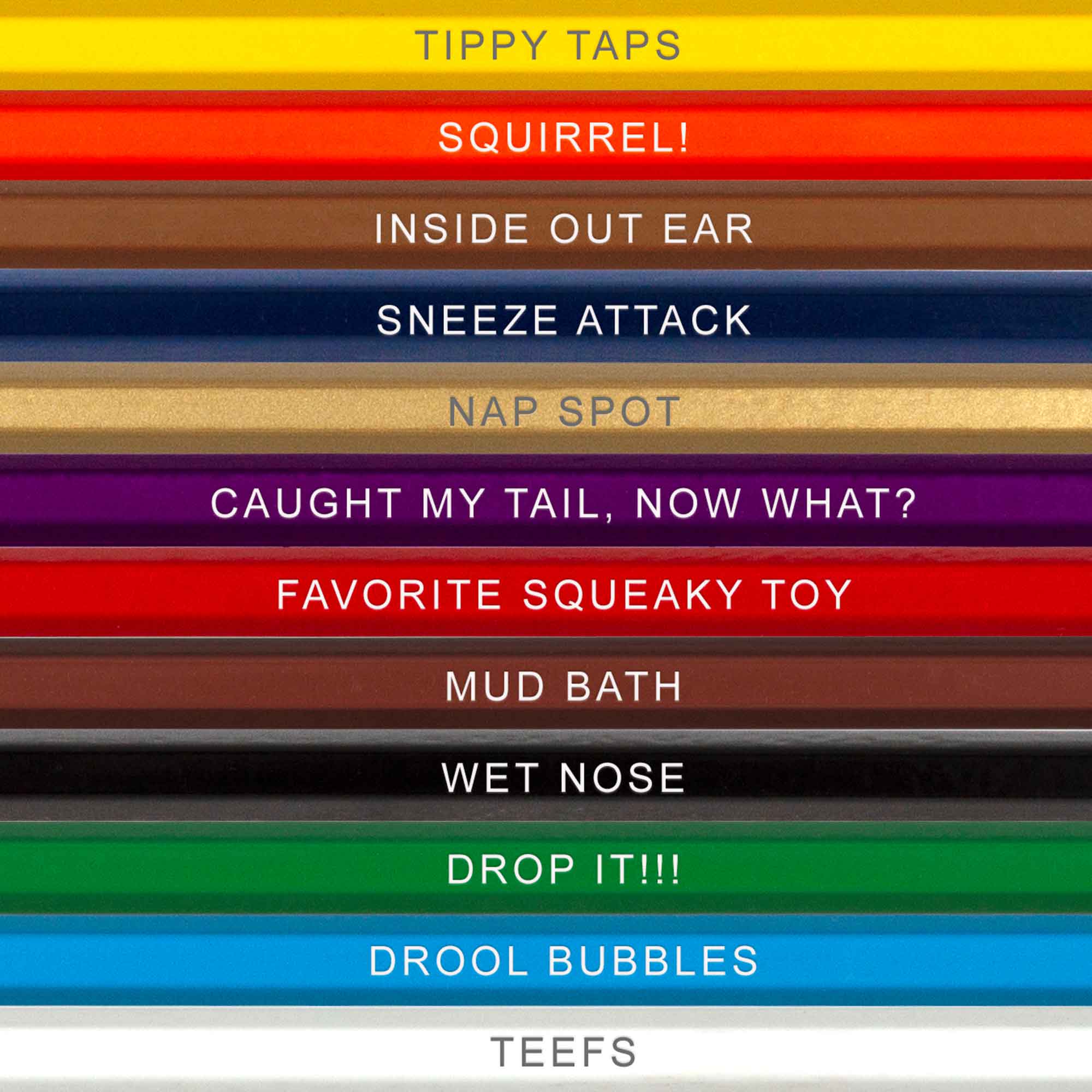 Canine Colors Colored Pencils & Coloring Pages