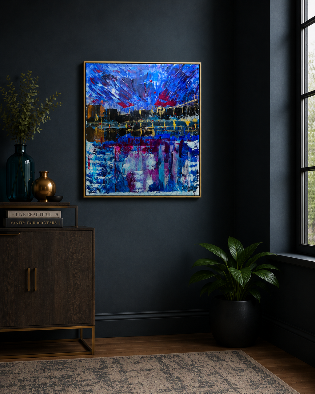 After the rain, the city breathes by Lenny Art