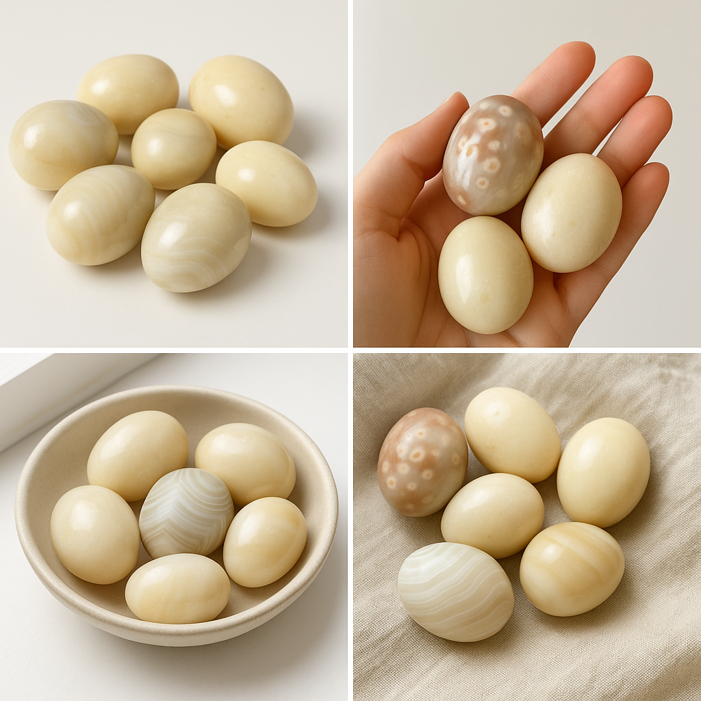 Surprise Mix – Assorted Agate Crystal Eggs (Per LB)