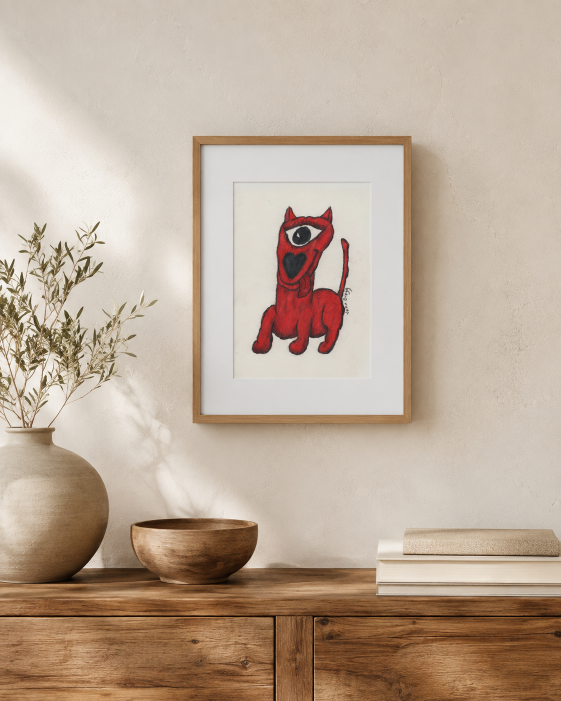 Red Cydog by John Gregg