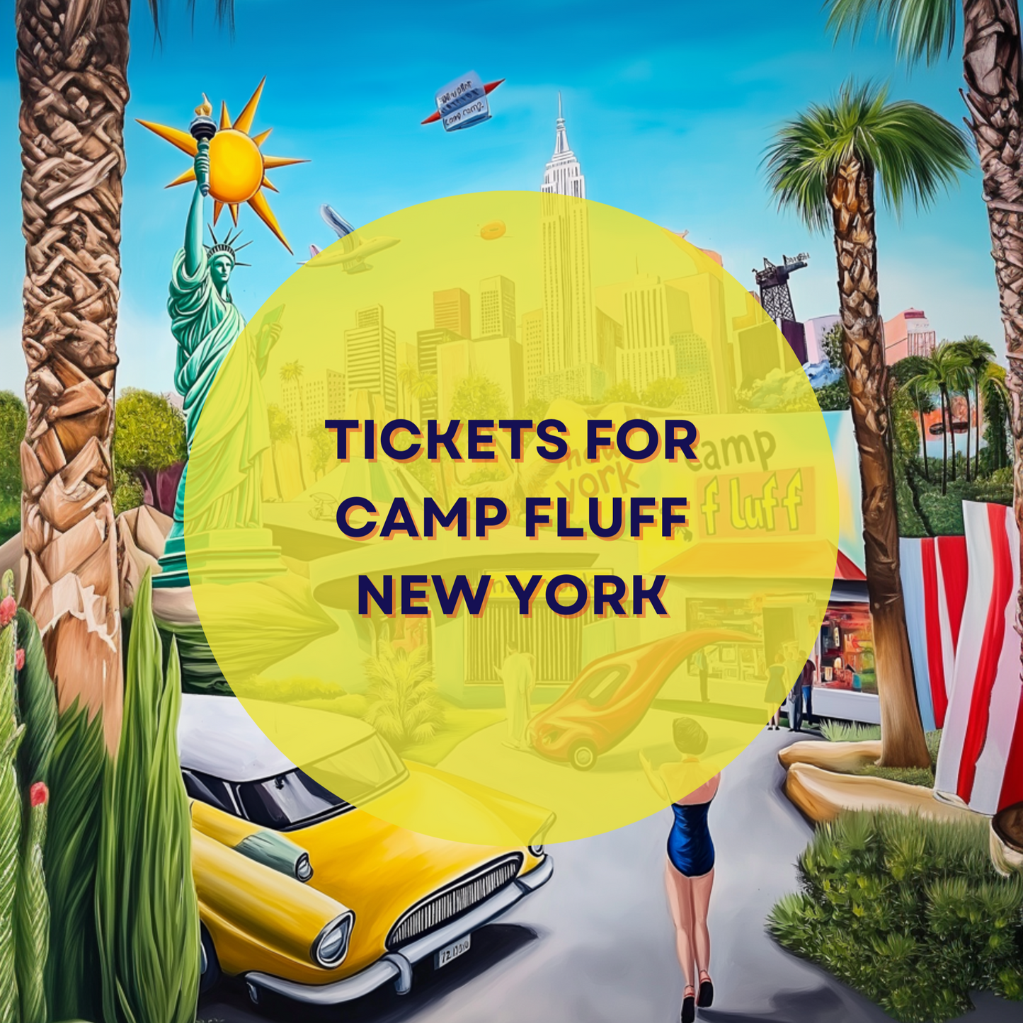 Admission Ticket for Camp Fluff New York