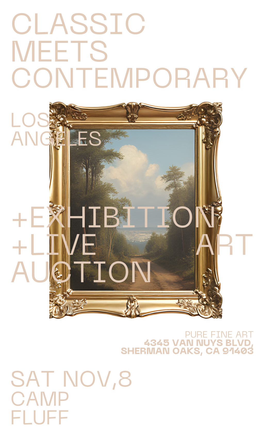 Los Angeles, CA - November 8, 2025 Exhibition + Auction Reservation