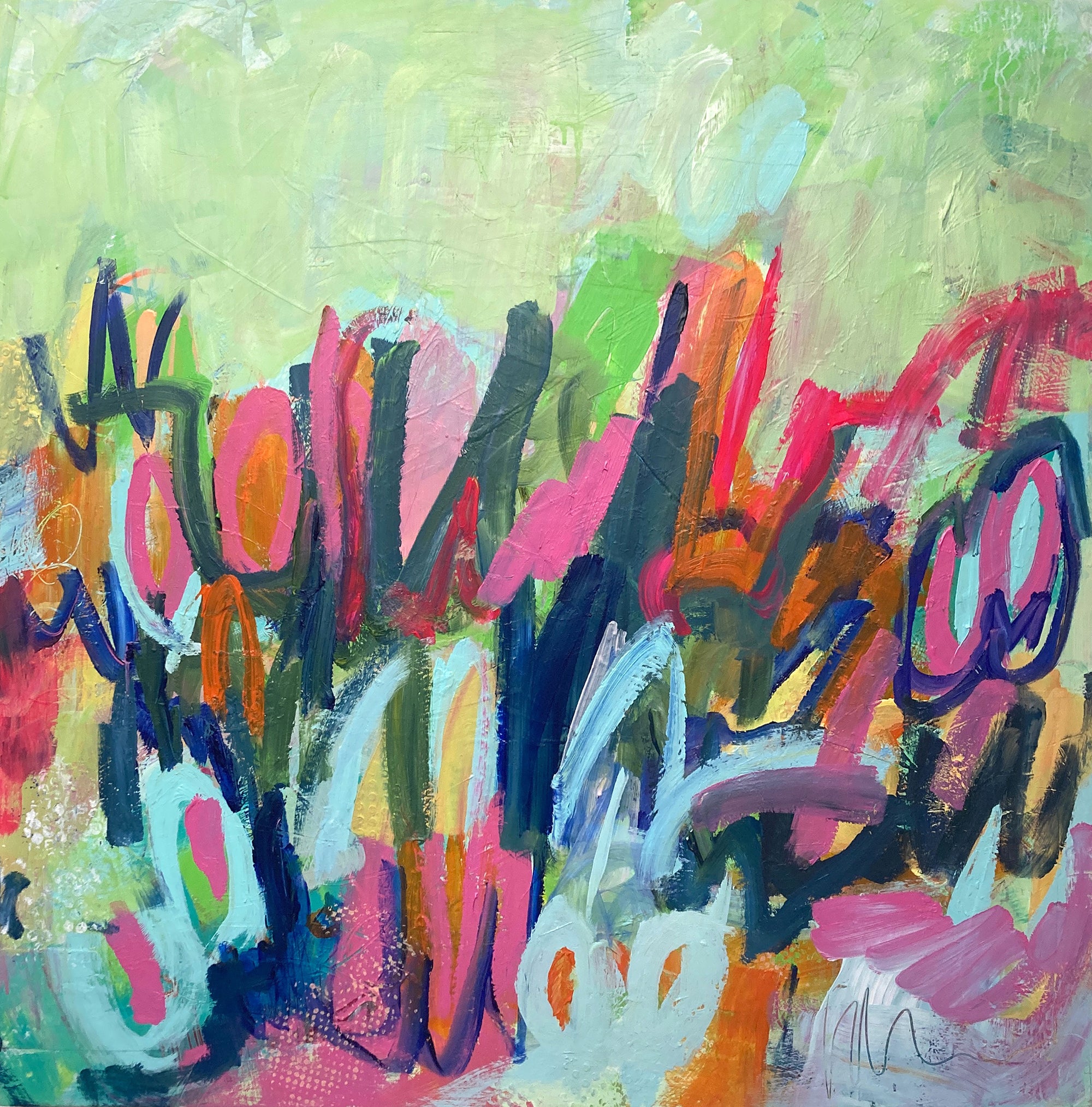 Dancing Pigments by Cherie Daly