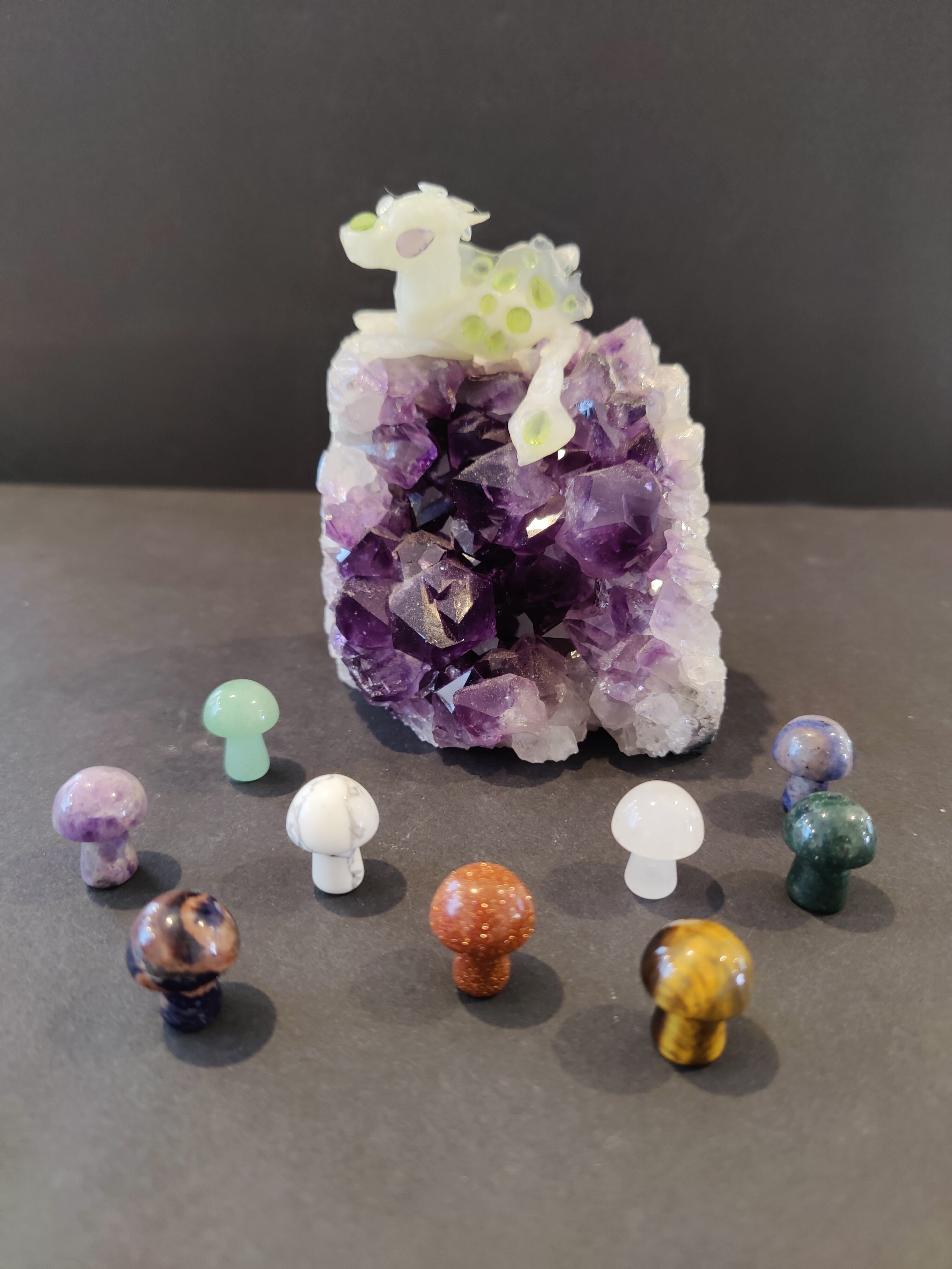 Mushroom Stone Sculpture