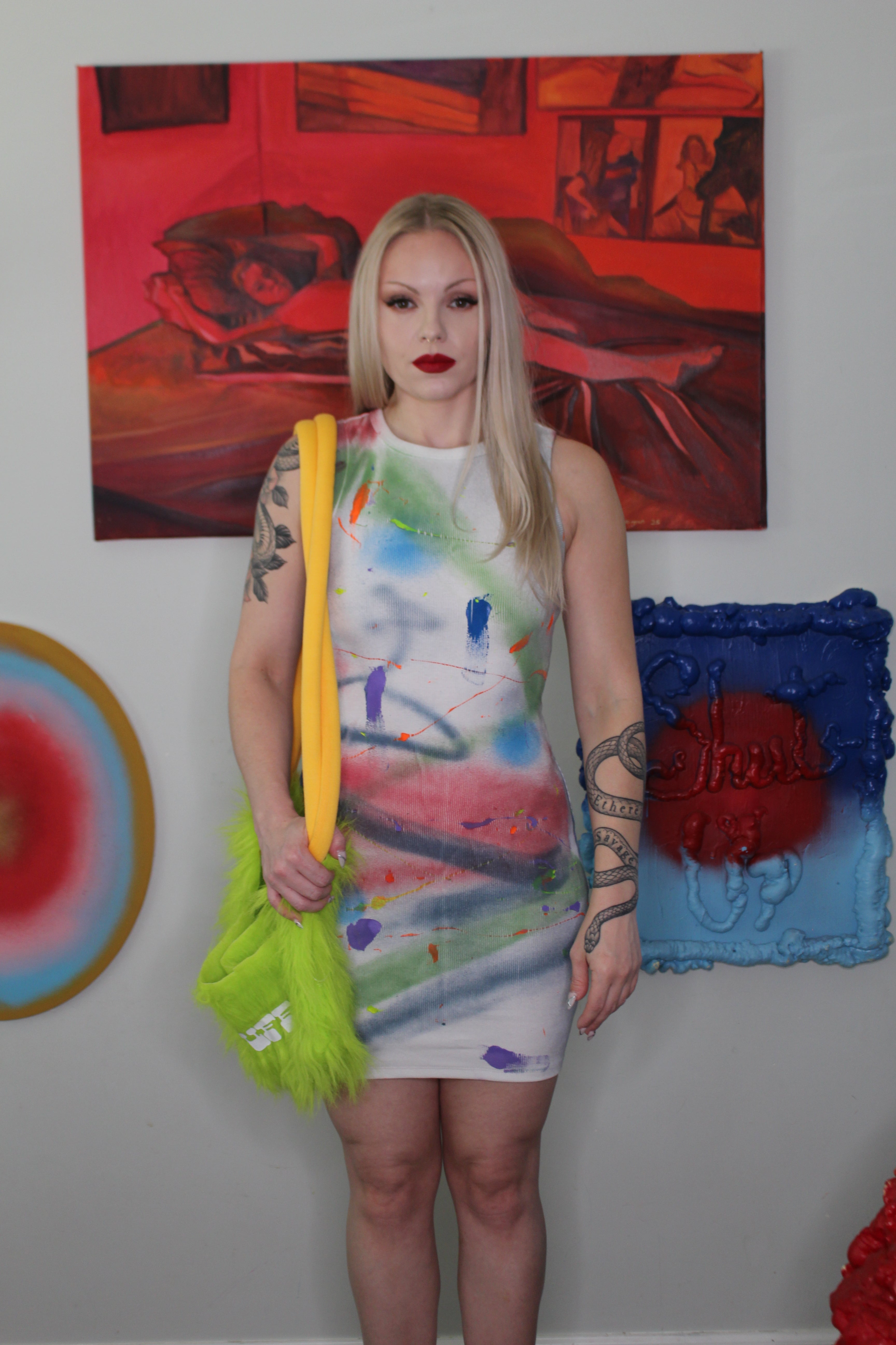 1 of 1 Cotton Tank Mini Dress