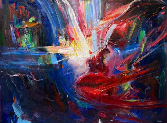 'Explosion' Original Artwork by Taia Akulova