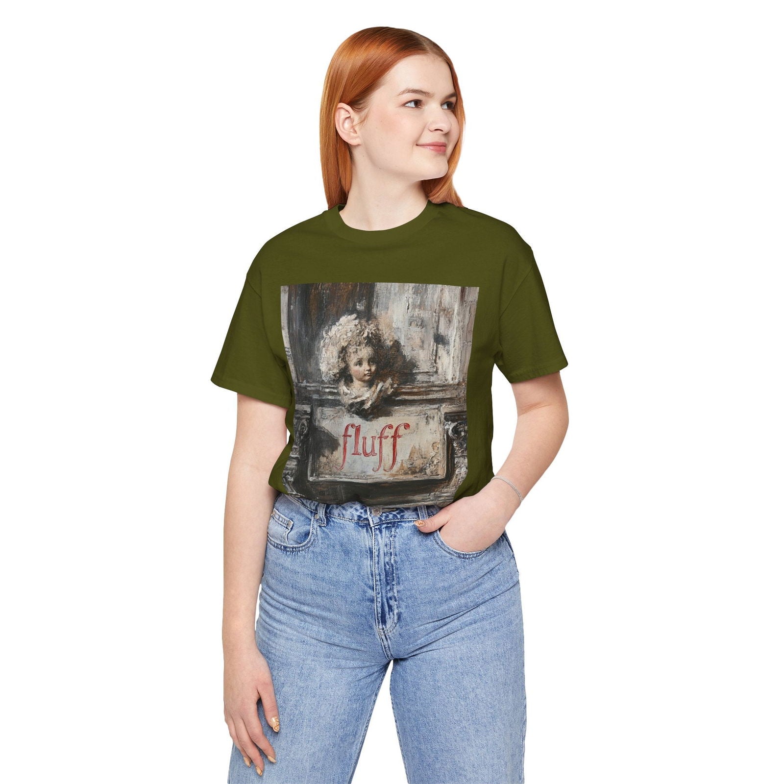 Jersey Angel Unisex Tee - Fluff - 