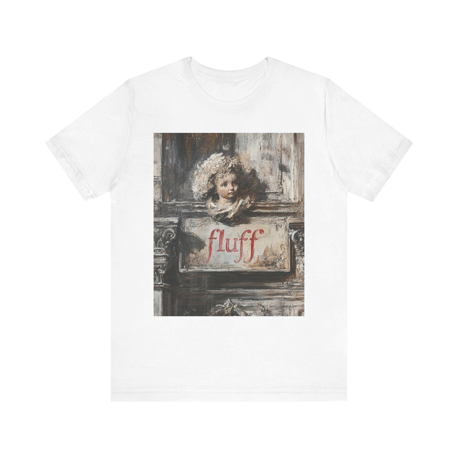 Jersey Angel Unisex Tee - Fluff - 