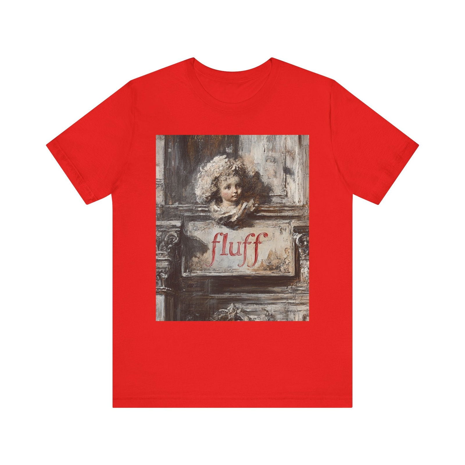 Jersey Angel Unisex Tee - Fluff - 