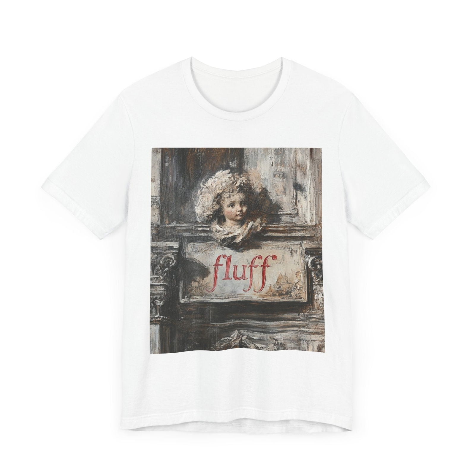 Jersey Angel Unisex Tee - Fluff - 