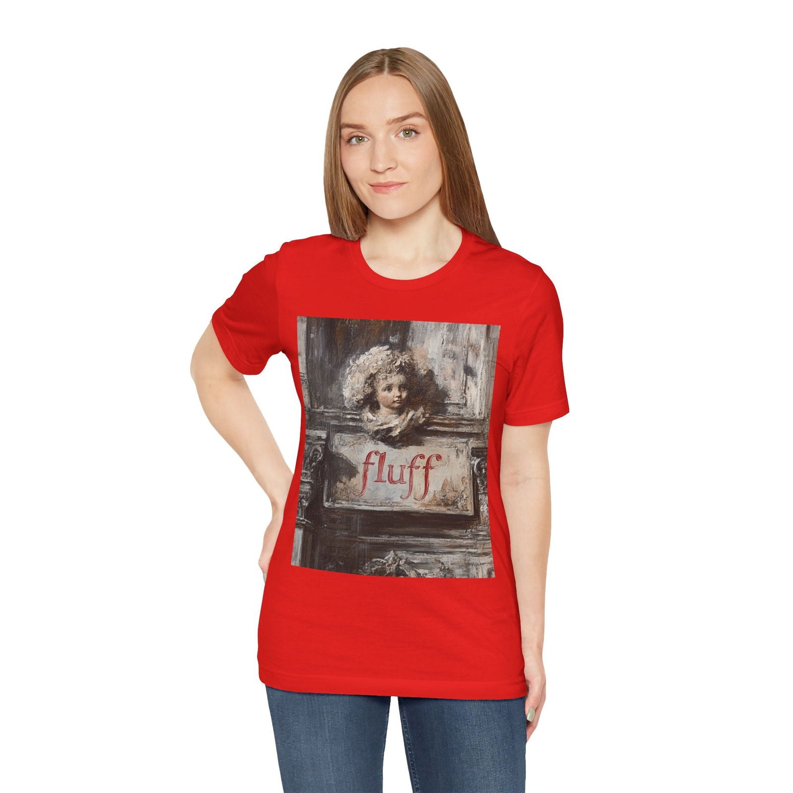 Jersey Angel Unisex Tee - Fluff - 