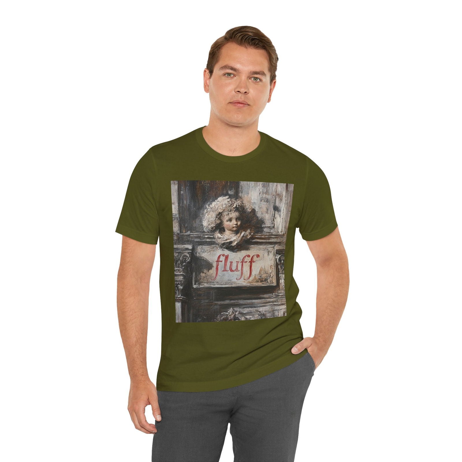 Jersey Angel Unisex Tee - Fluff - 