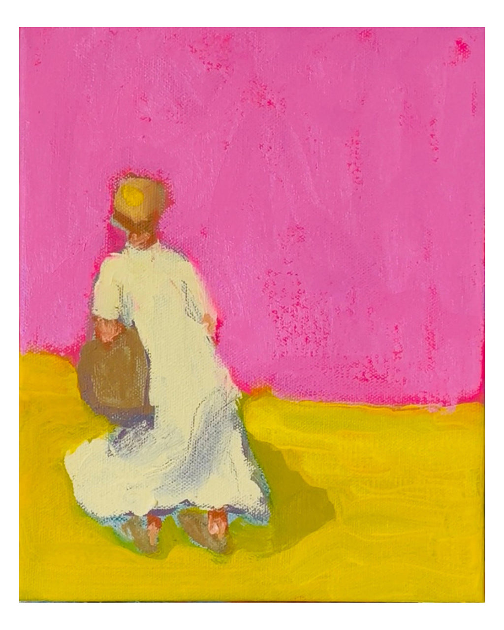 Lady at Pink by Pete Kiriakopoulos