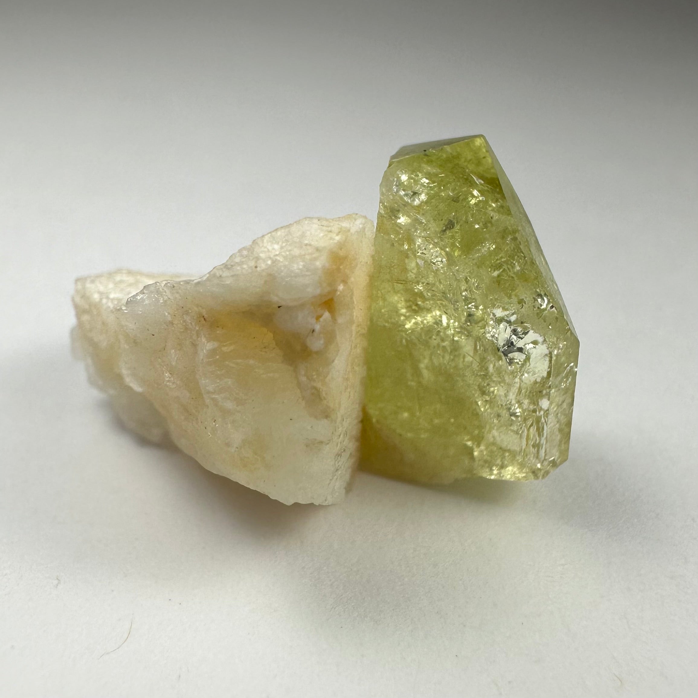 Brazilianite with Albite