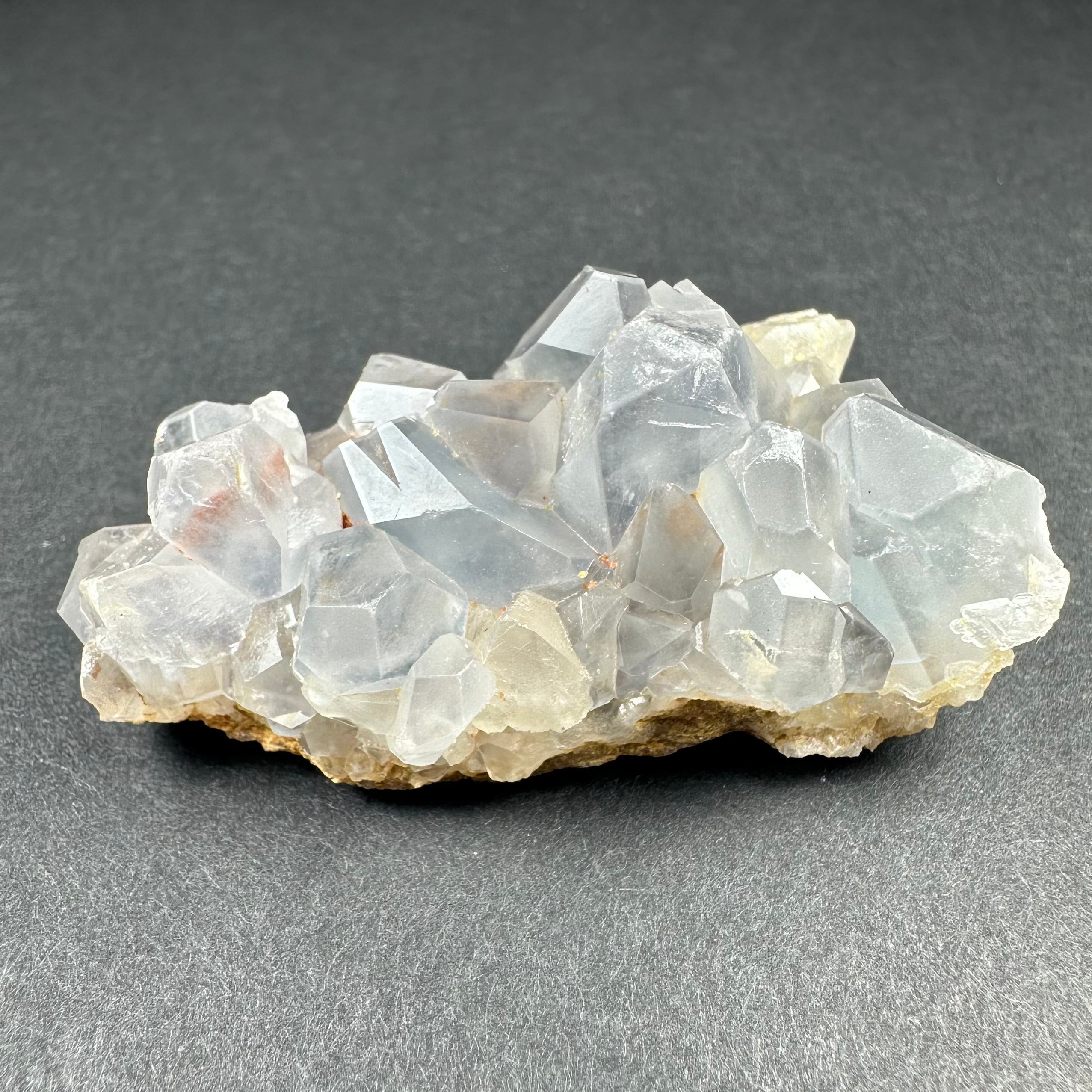 Celestite Crystal Cluster on Matrix