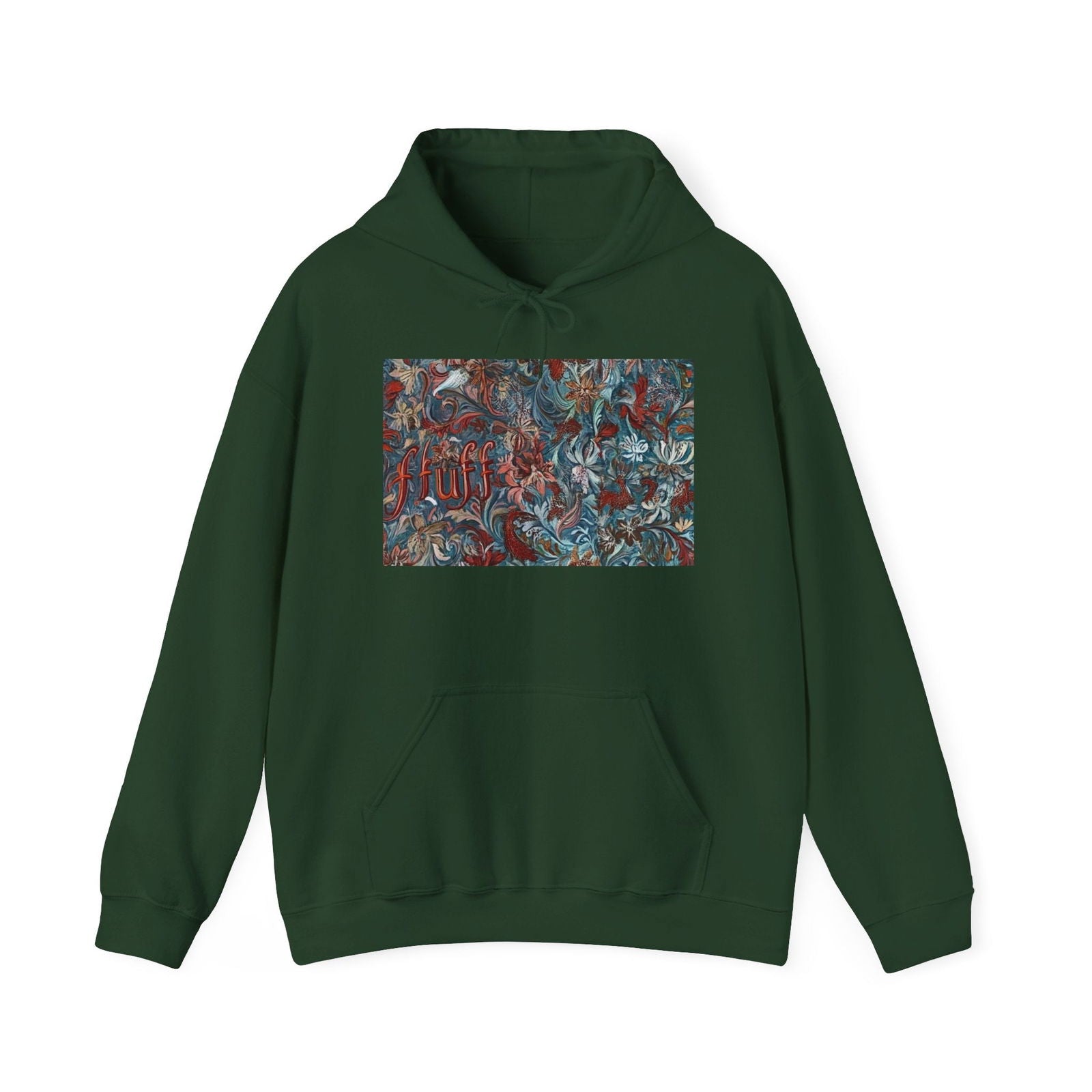 Renaissance Floral Hoodie - Fluff - 