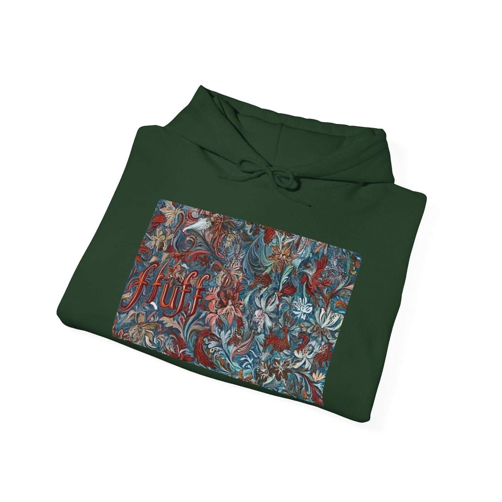 Renaissance Floral Hoodie - Fluff - 
