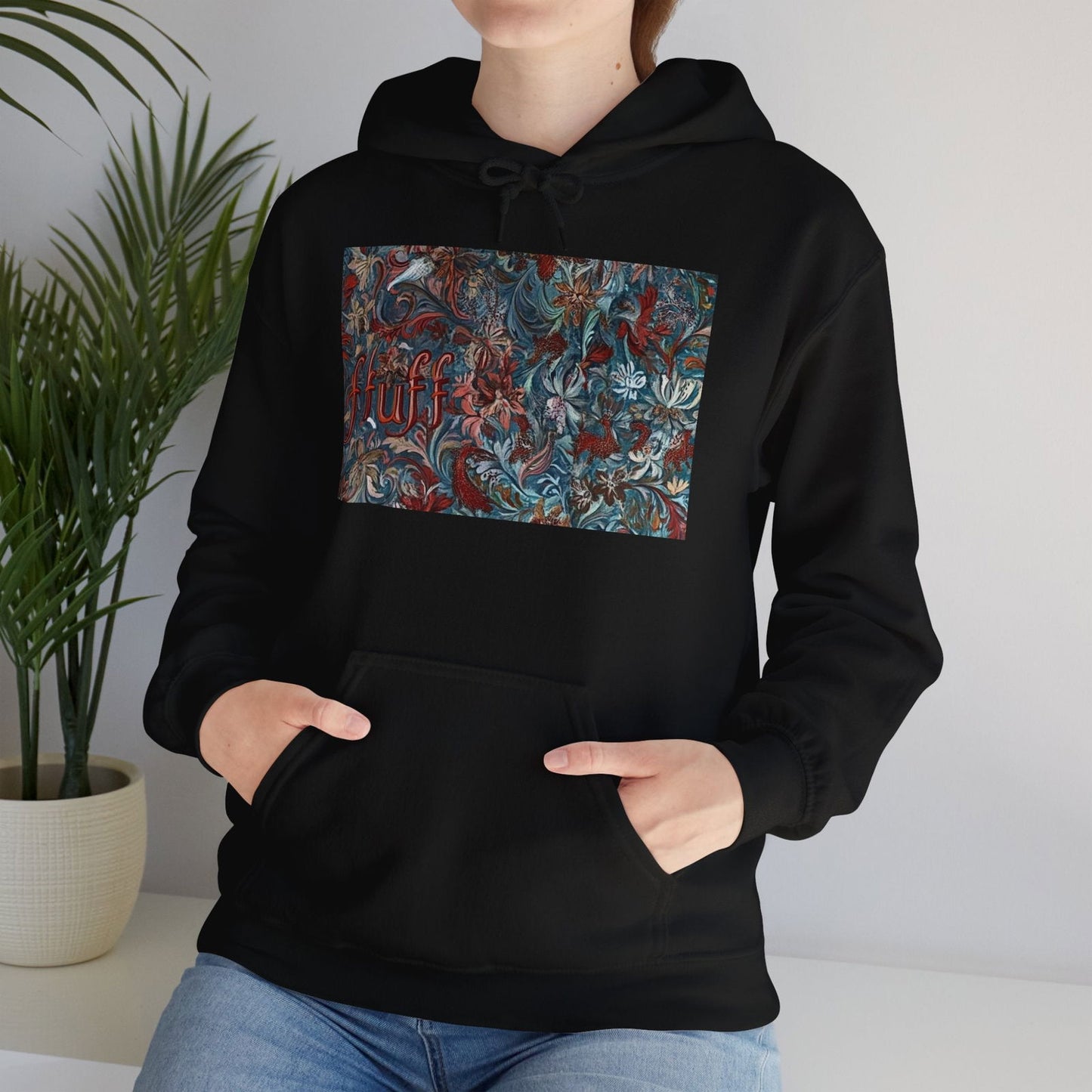 Renaissance Floral Hoodie - Fluff - 