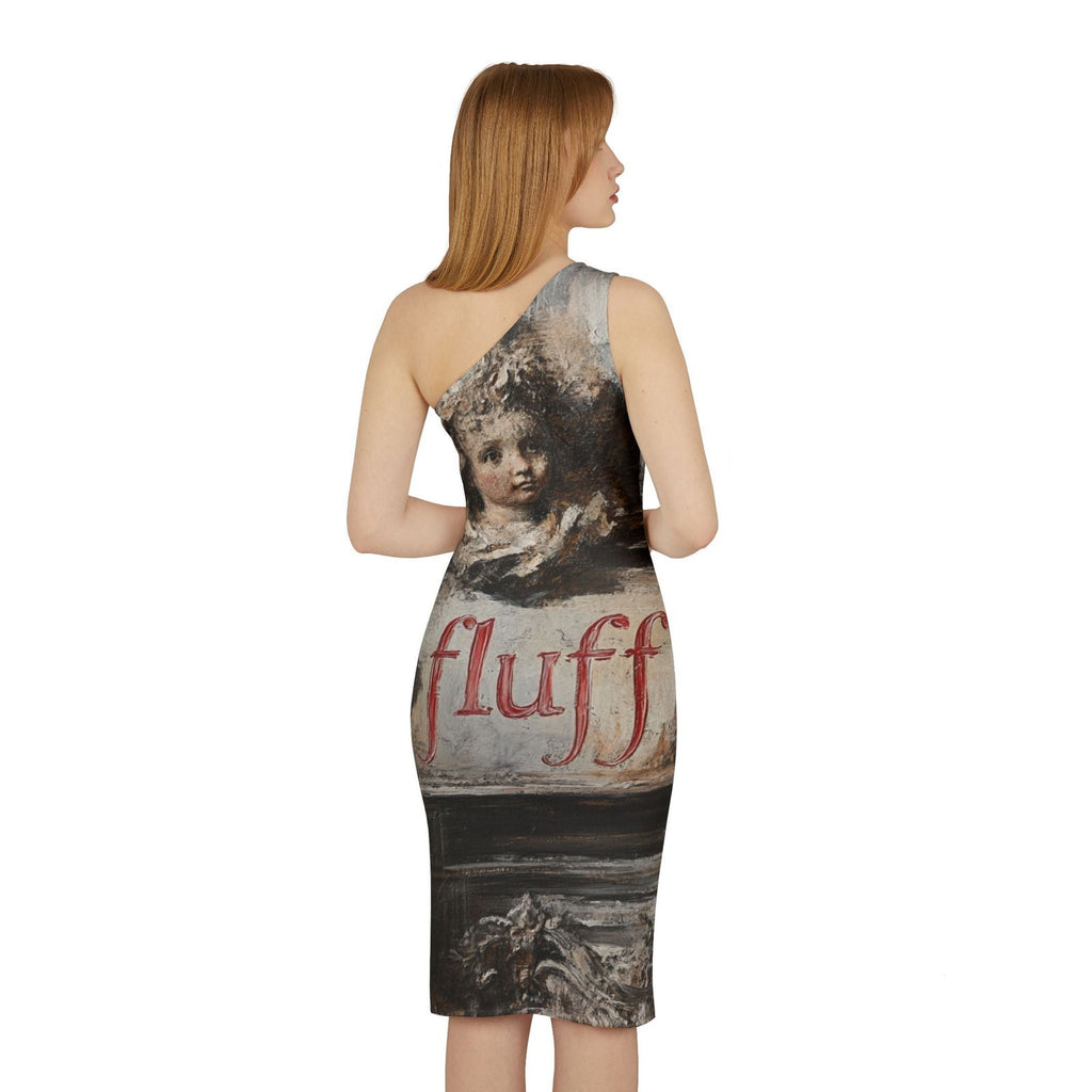Renaissance Shoulder Dress - Fluff - 