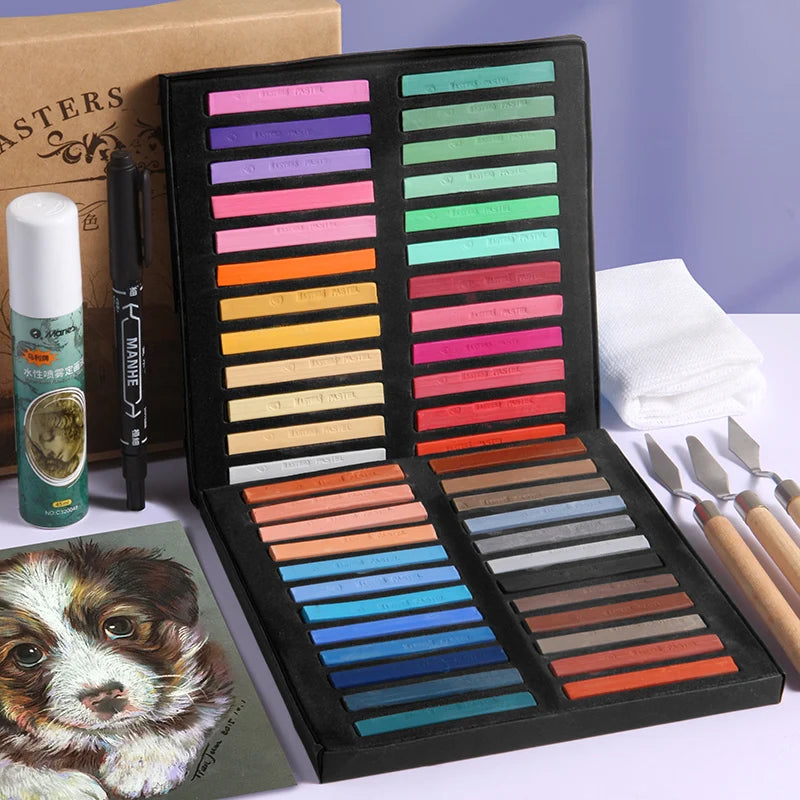 Vibrant Chalk Pastel Set of 12