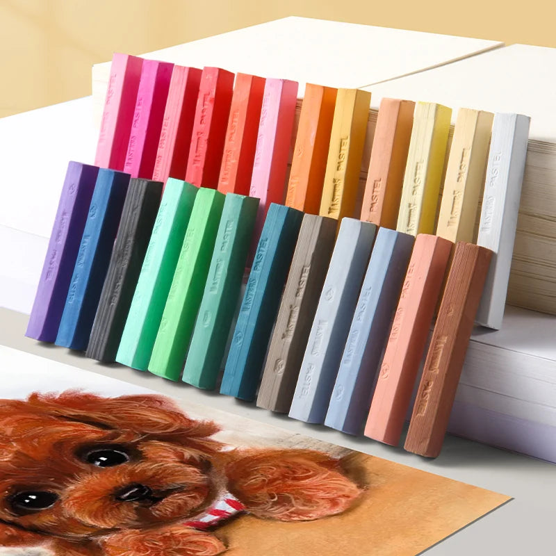 Vibrant Chalk Pastel Set of 12