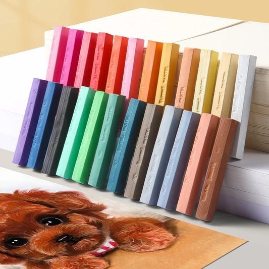 Vibrant Chalk Pastel Set of 12