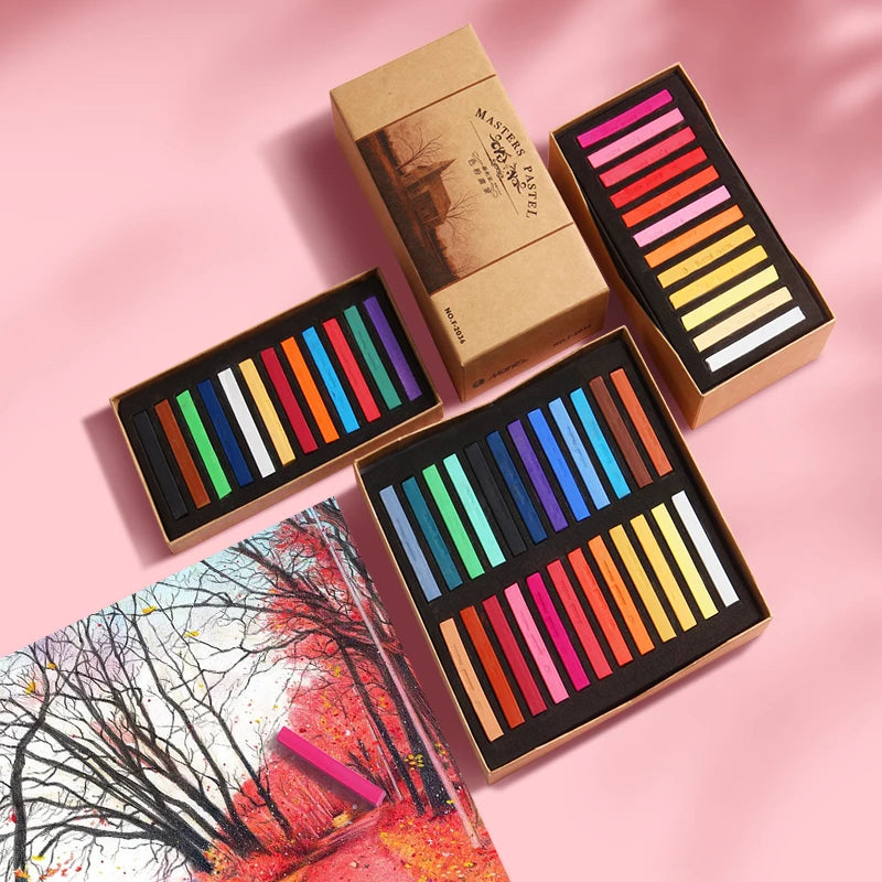 Vibrant Chalk Pastel Set of 12