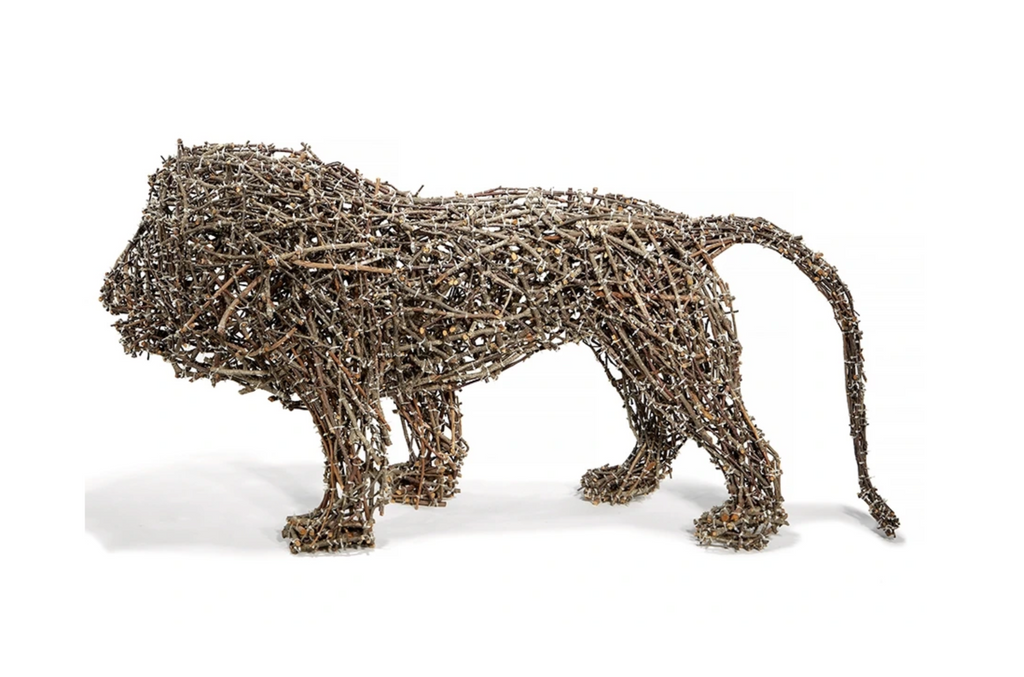 John McQueen - Haystack Lion, 1999