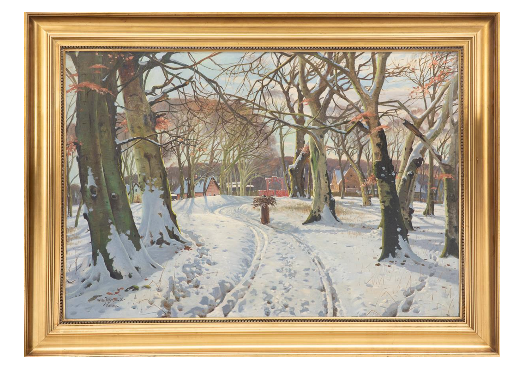 Willer Jorgensen "Winter day in Fortunen"